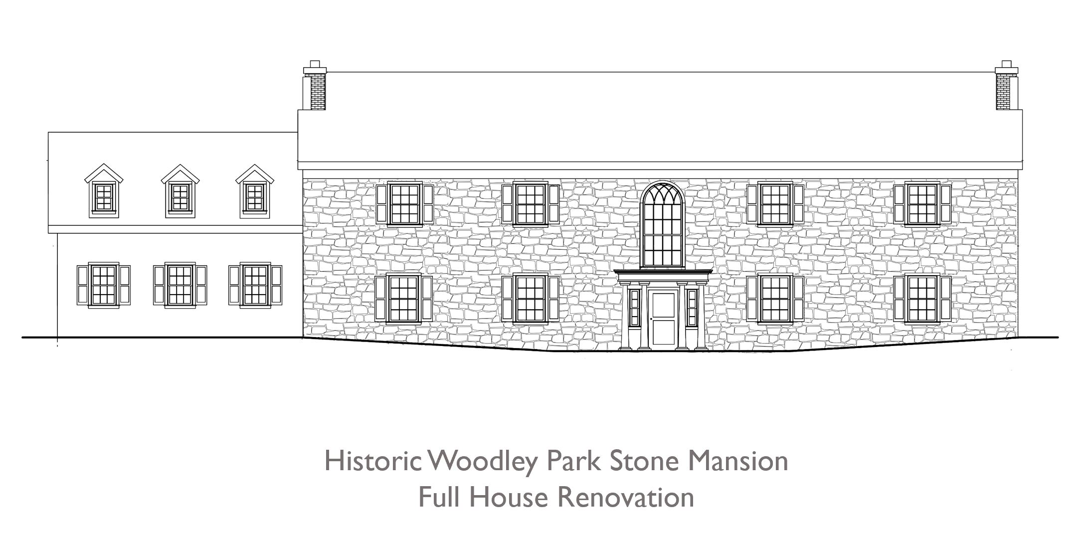 Historic Woodley Park Stone Mansion Full House Renovation