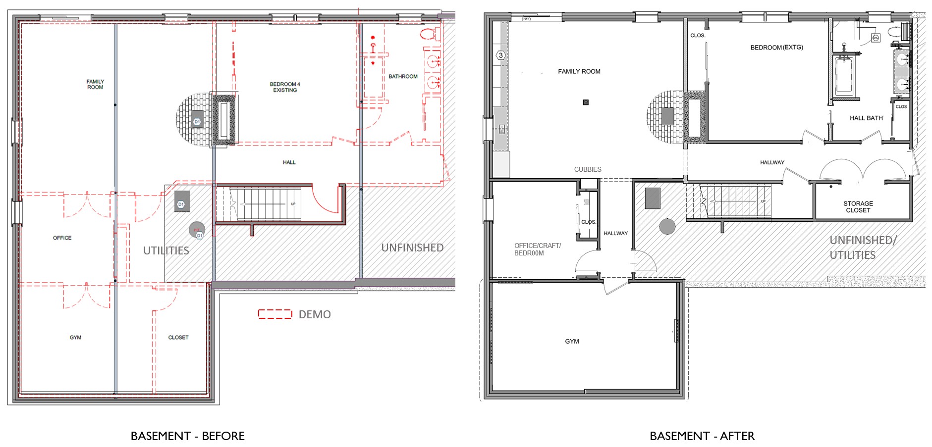 Kitchen Renovations, Bathroom Remodeling, Whole House Remodeling, Home Additions, Basement Remodels, Basement & Laundry Remodels