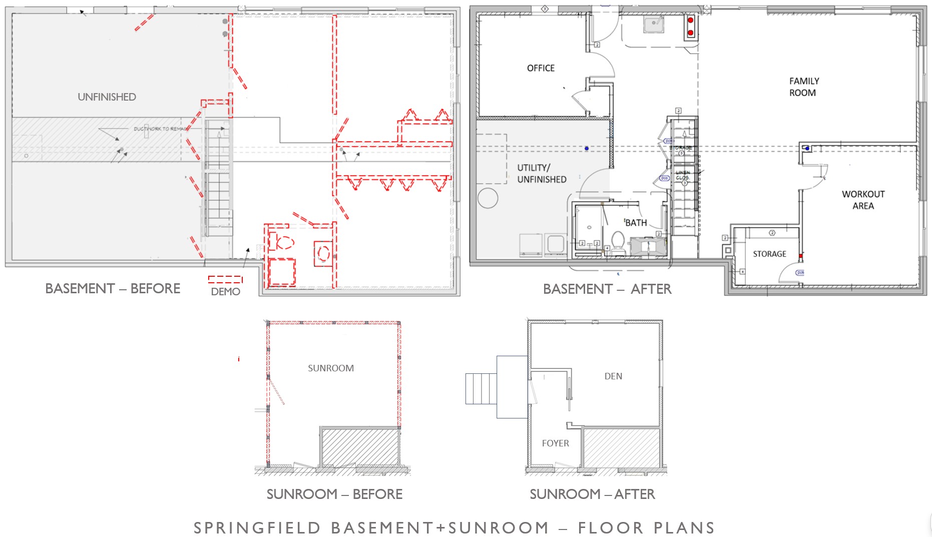 Kitchen Renovations, Bathroom Remodeling, Whole House Remodeling, Home Additions, Basement Remodels, Basement & Laundry Remodels